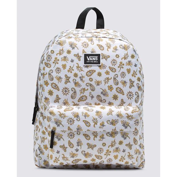 Vans Handbags - NEW Vans Womens Old Skool H20 School Backpack Logo Floral Paisley Print OS
